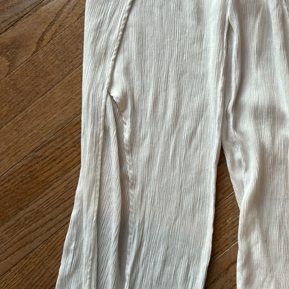 Kona Sol White Swim Coverup Pants - Picture 4 of 10